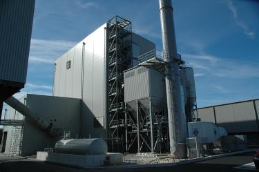 The WWEP power plant has an AET Biomass Boiler